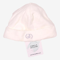 JACADI 0/1 mois bonnet de naissance blanc J bleu