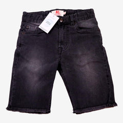 AO76 8 ans short noir jean