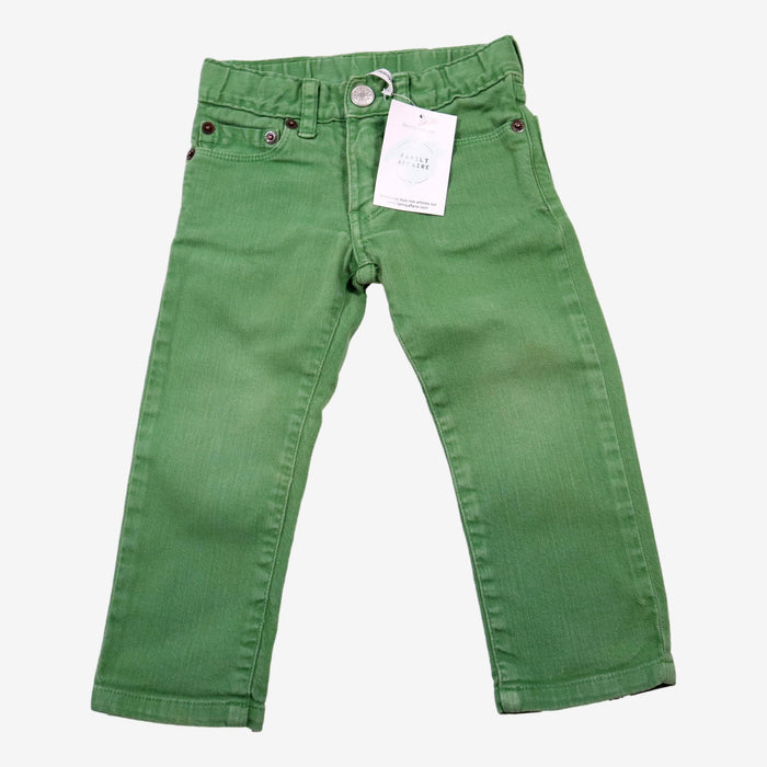 BELLEROSE 2 ans jean vert