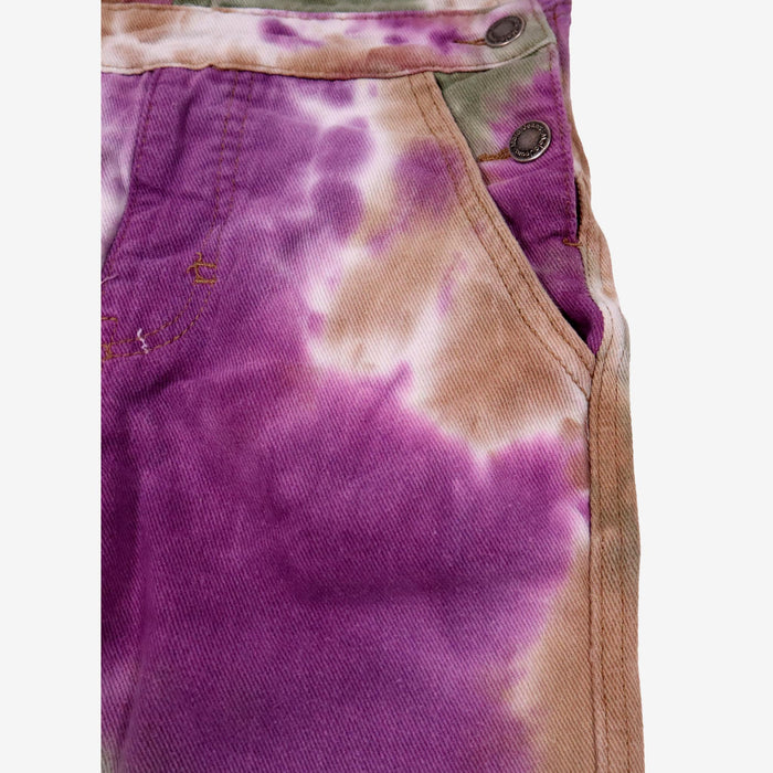 MOLO 6 ans salopette jean tye dye