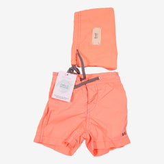 BONPOINT 12 mois short de bain orange fluo