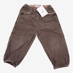 BONPOINT 2 ans pantalon velours côtelé marron