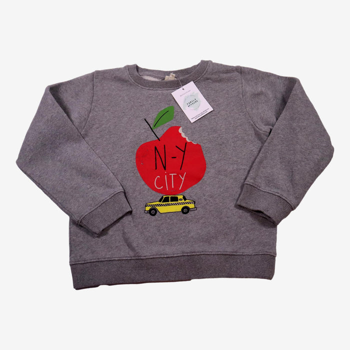 BONTON 8 ans sweat pomme NYC