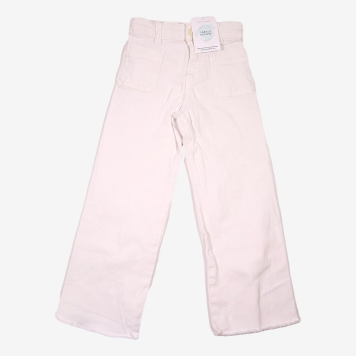 ZARA 5 ans jean blanc coupe large