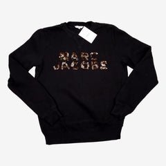 LITTLE MARC JACOBS 12 ans sweat noir perles