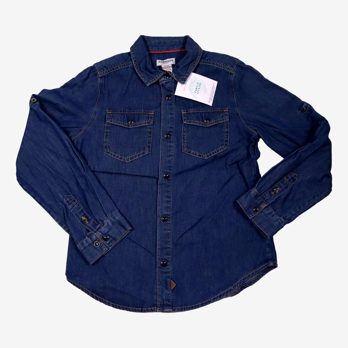 CYRILLUS 8 ans chemise jean