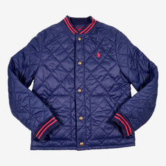 RALPH LAUREN 8 ans blouson marine matelassé