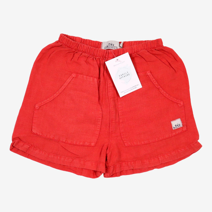 PECEGUEIRO 3 ans short rouge