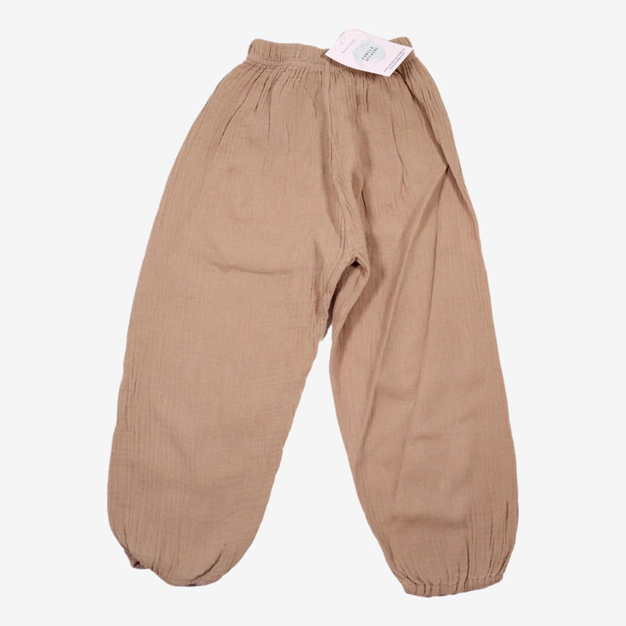 Pantalon beige 4/5 ans gaze de coton