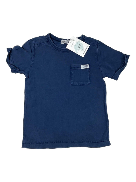 H&M 2/4 ans tee shirt bleu marine