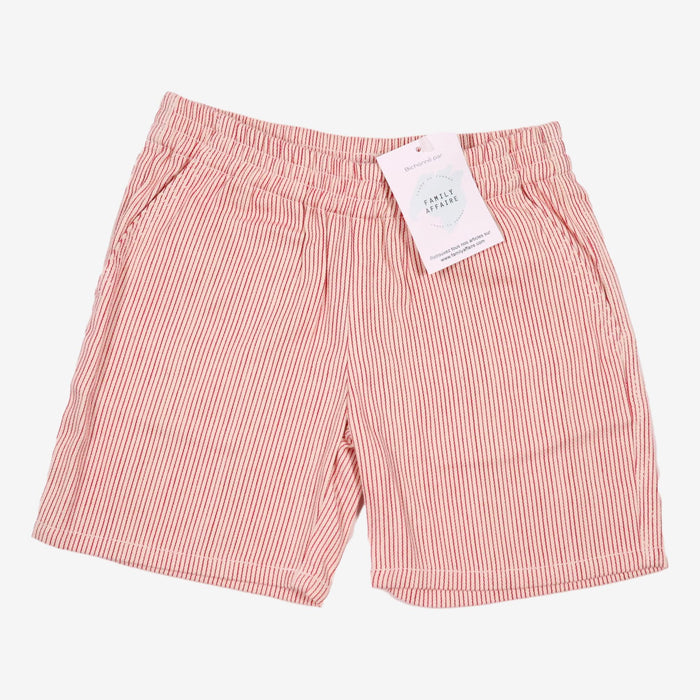 BONTON 3 ans short rouge rayé