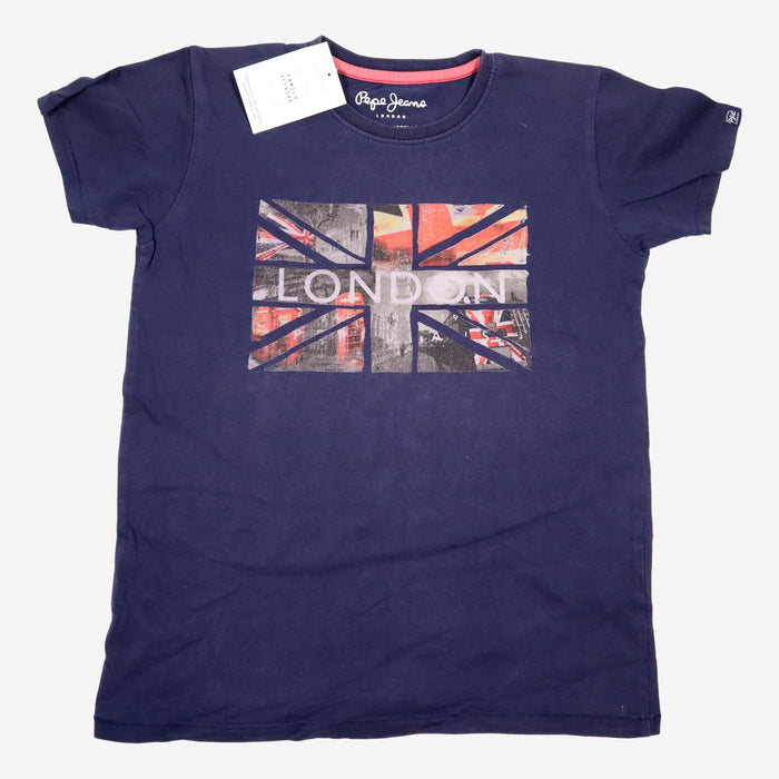 PEPE JEANS 10 ans t-shirt drapeau