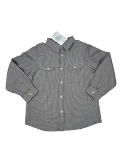 BONPOINT 4 ans chemise rayures grises