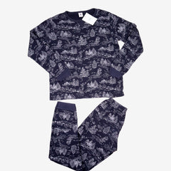 PETIT BATEAU 12 ans Pyjama marine chaud