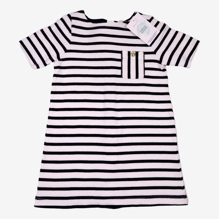 PETIT BATEAU 3 ans robe rayures marnière