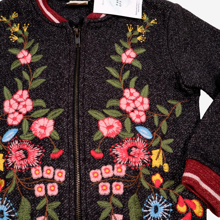 ZARA 6 ans Veste fleurs