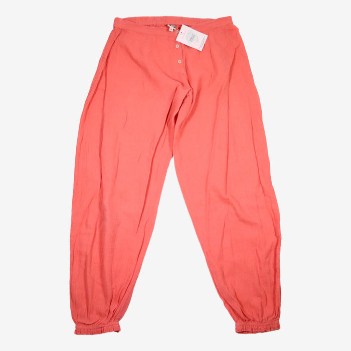 BONTON 12 ans pantalon en gaze de coton corail