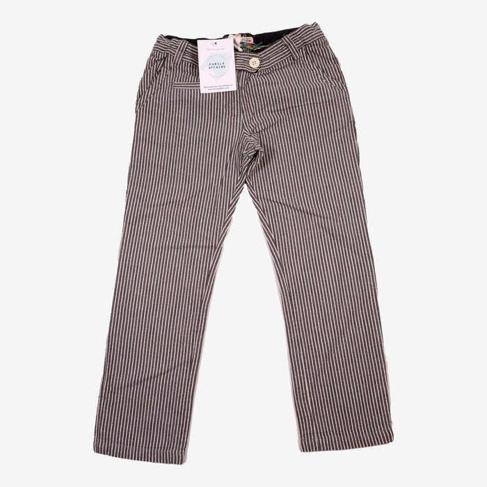 BONPOINT 6 ans pantalon rayé bleu