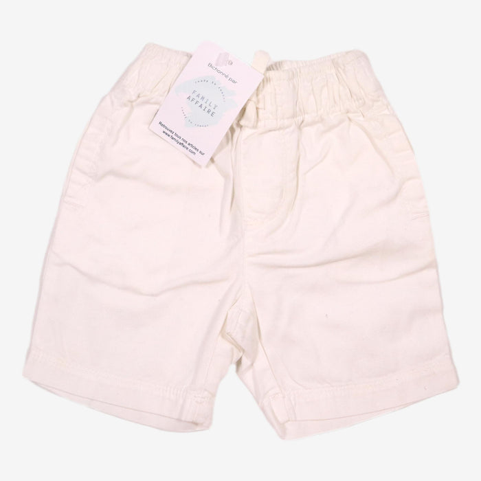 PETIT BATEAU 2 ans short blanc