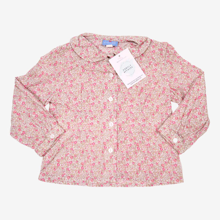 CYRILLUS 2 ans chemise fleurs