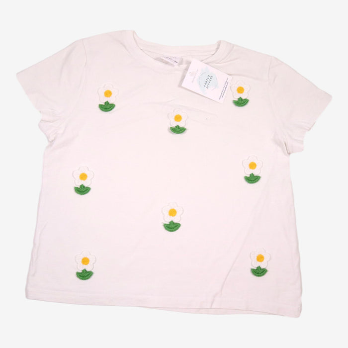 ZARA 14 ans t-shirt marguerite