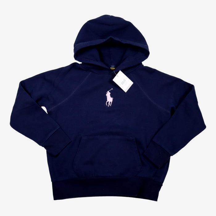 RALPH LAUREN 16 ans Sweat brodé bleu marine