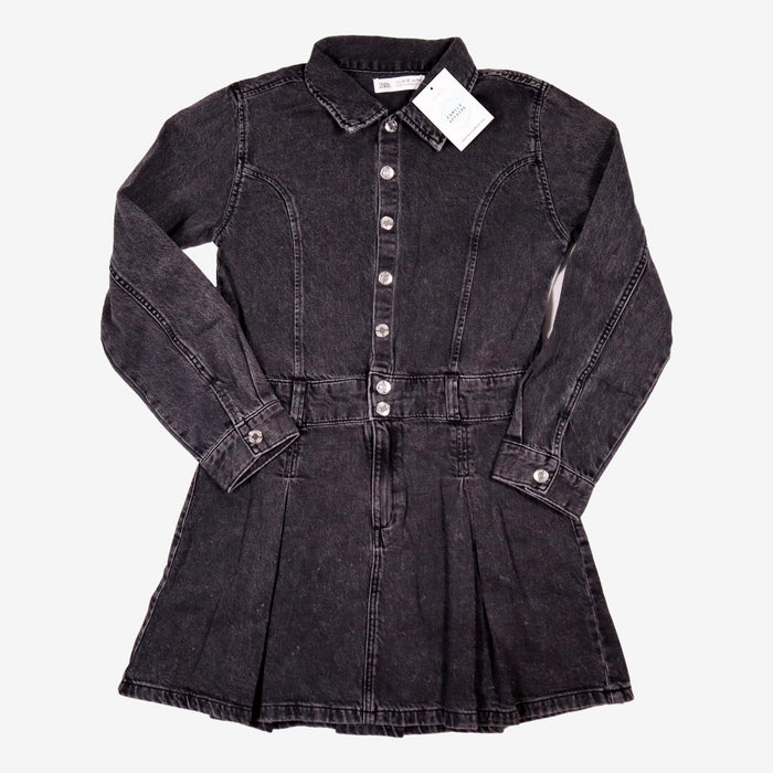 ZARA 11/12 ans robe jean noire