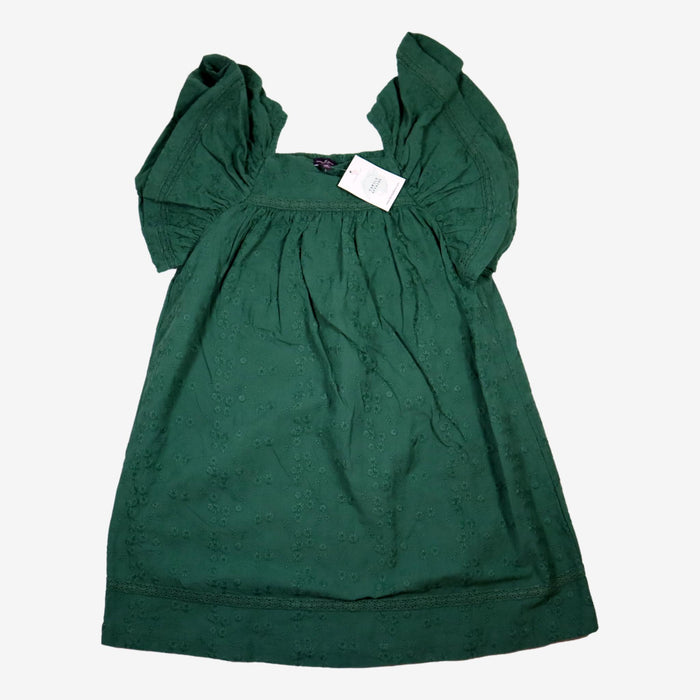 SERGENT MAJOR 8 ans robe verte brodée