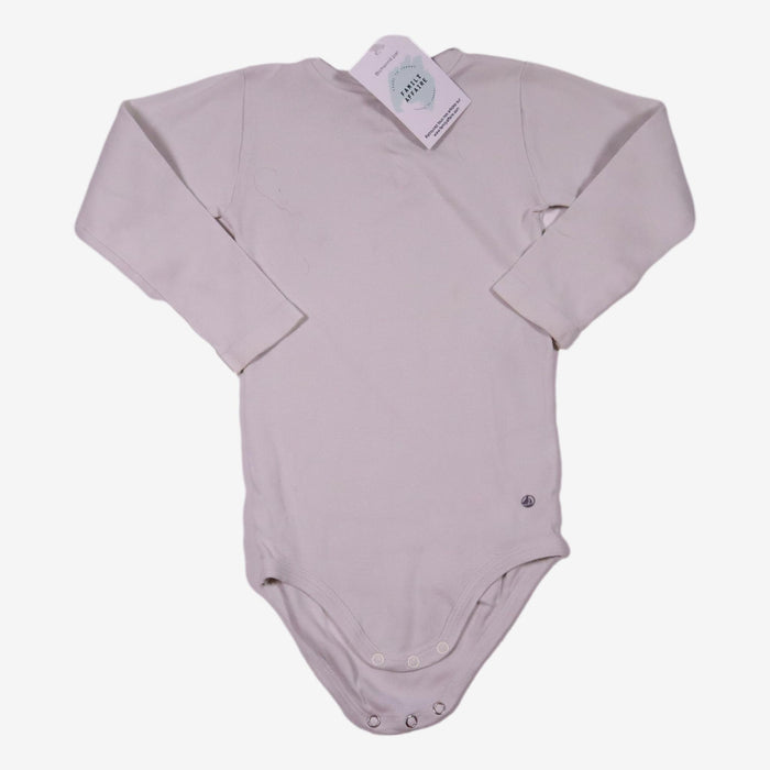 PETIT BATEAU 2 ans Body col roulé blanc