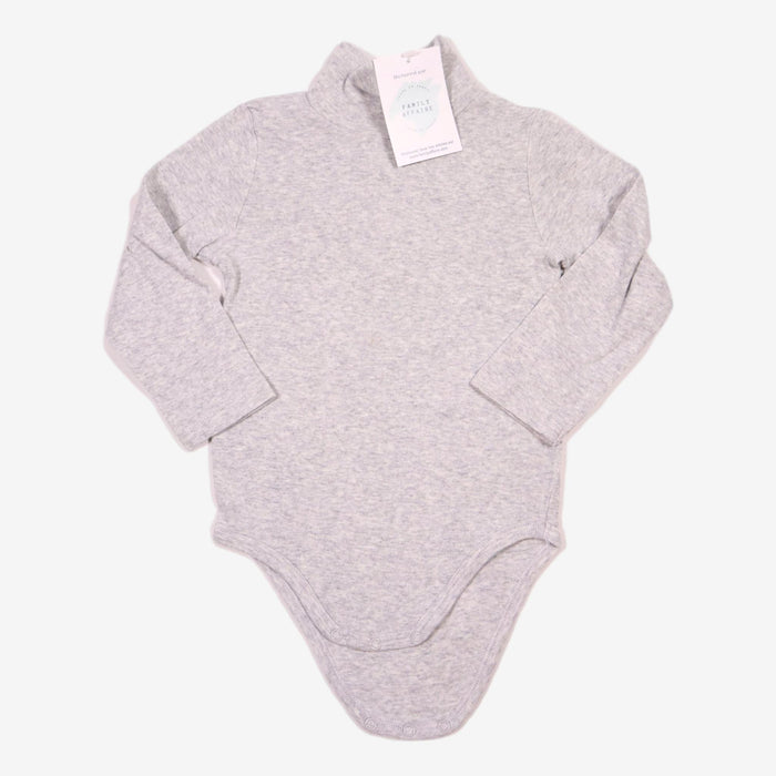 BOUTCHOU 2 ans body col roulé gris