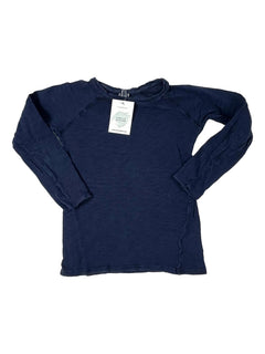 BONTON 8 ans tee shirt bleu marine