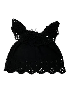 ZARA 5 ans blouse noir dentelle