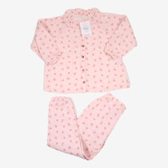 LES ENFANTINES 4 ans pyjama fleurs rose