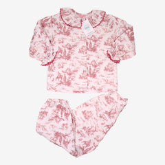 LA COQUETA 4 ans pyjama toile de jouy