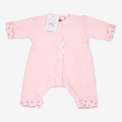 PETIT BATEAU 3m pyjama velours rose