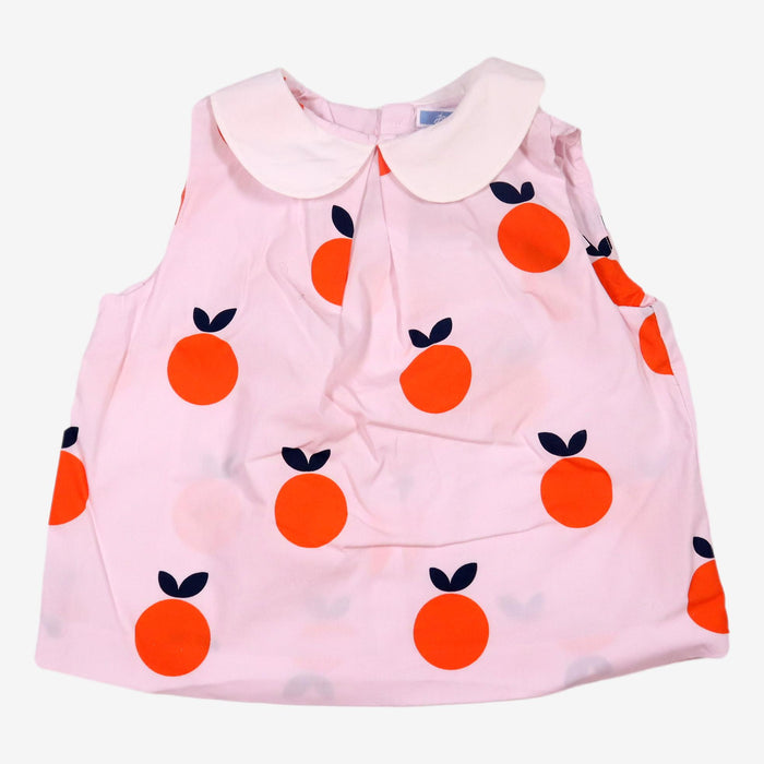 JACADI 3 ans blouse rose avec oranges