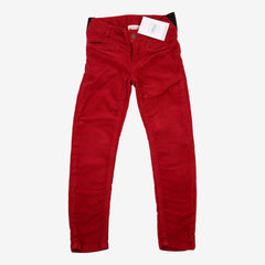 BONPOINT 4 ans pantalon velours rouge