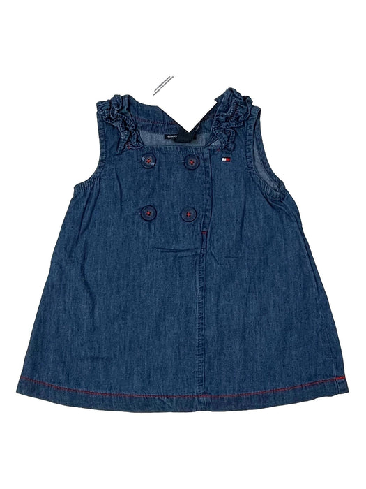 TOMMY HILFIGER 2 ans Robe bleue à boutons