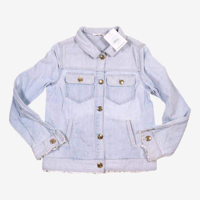 CHLOÉ 10 ans veste en jean bleu clair