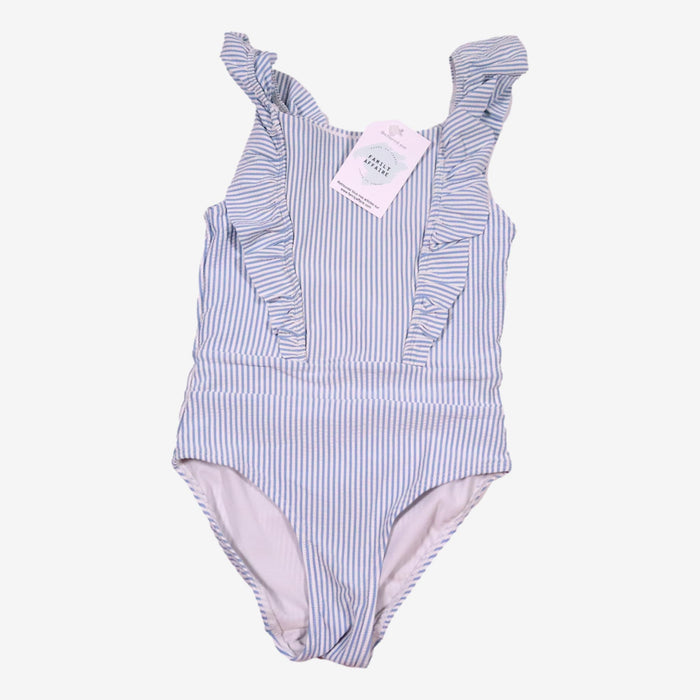 H&M 8 ans maillot de bain rayé volants