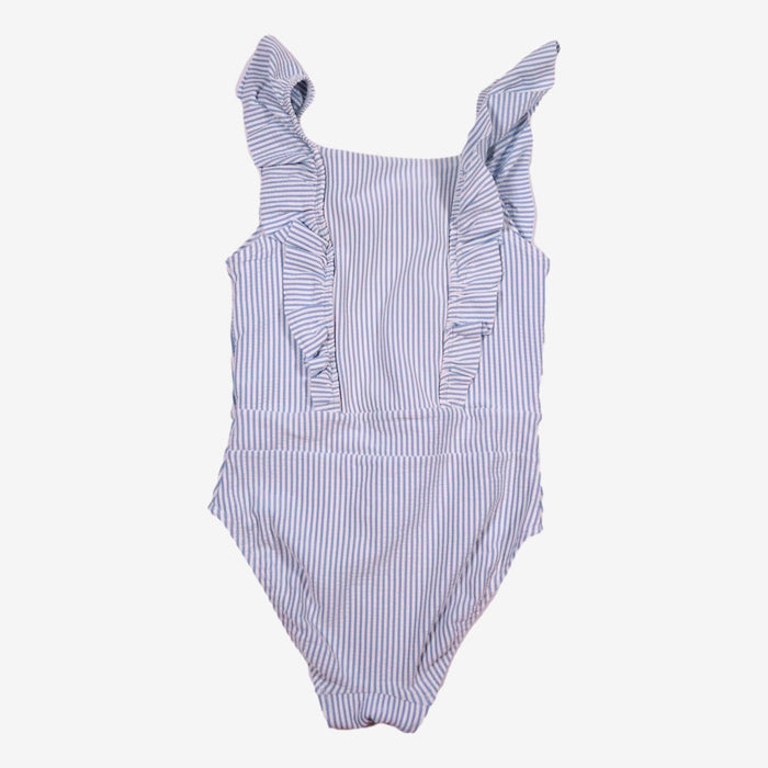 H&M 8 ans maillot de bain rayé volants