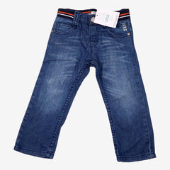 IKKS 2 ans jean bleu taille élastique