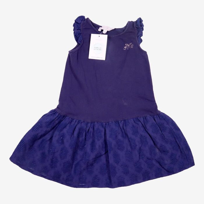 TARTINE ET CHOCOLAT 4 ans robe bleu