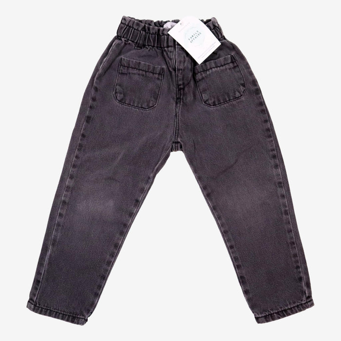 ZARA 3 ans jean gris taille élastique