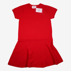 ZARA 9 ans robe rouge coton