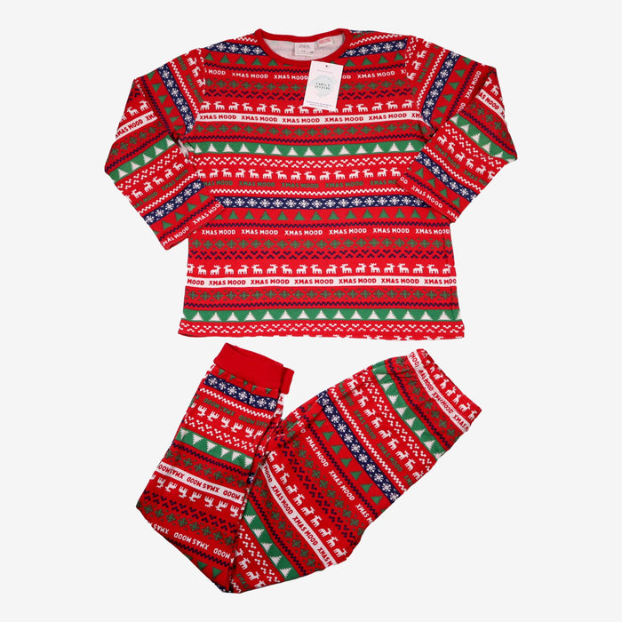 ZARA 8 ans pyjama de Noel rouge 2 pièces