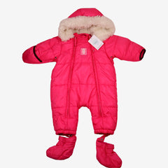 POIVRE BLANC 6 mois Combinaison ski rose