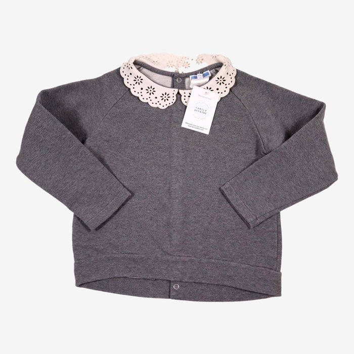 JACADI 6 ans Sweat gris col