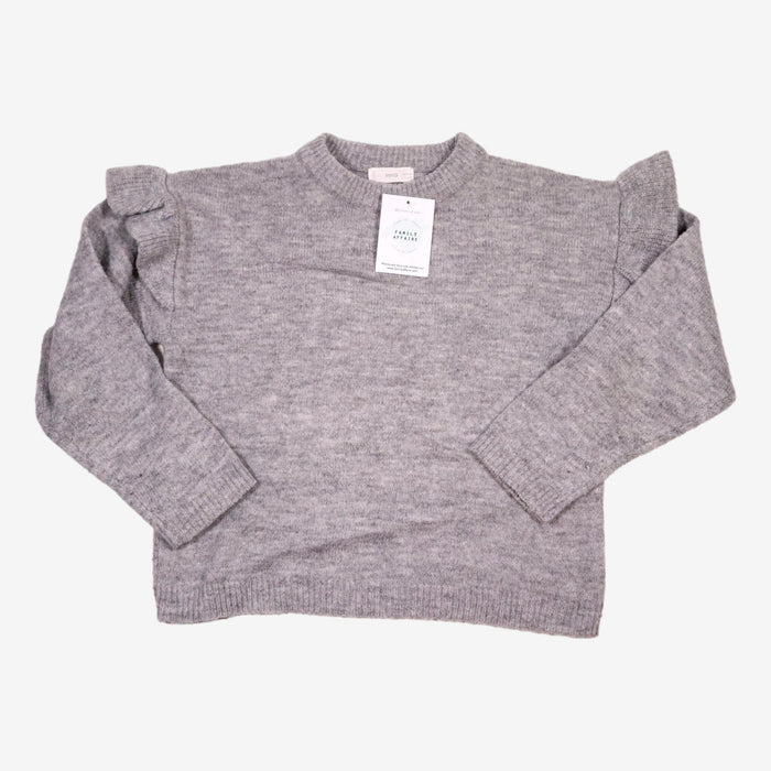 MANGO 10 ans Pull gris