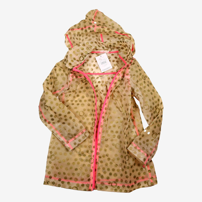 BILLIE BLUSH 8 ans Imperméable pois dorés